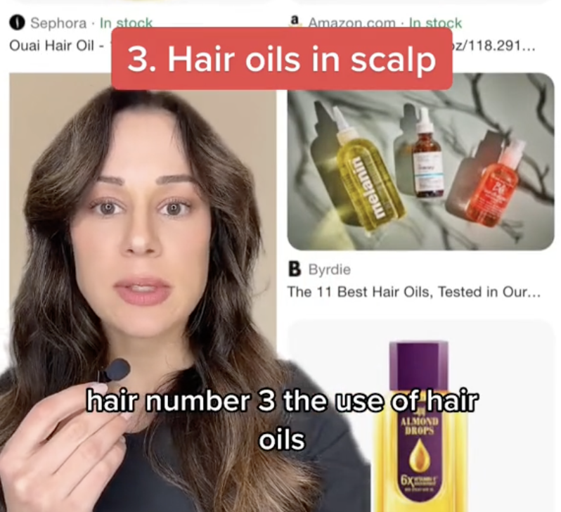 Dermatologist talking on TikTok 